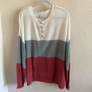 Waffle sweater American Eagle so soft and cute! (XL)